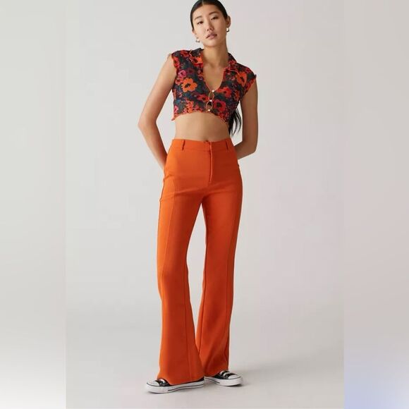 Urban Outfitters Pants - Urban Outfitters Winona flare trousers